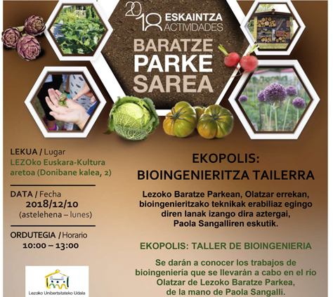 Bioingeniritza tailerra Bioingeniritza tailerra