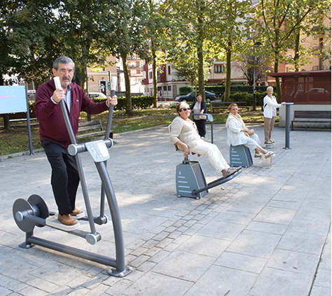 Euskal Herria plazako parke osasungarria Euskal Herria plazako parke osasungarria