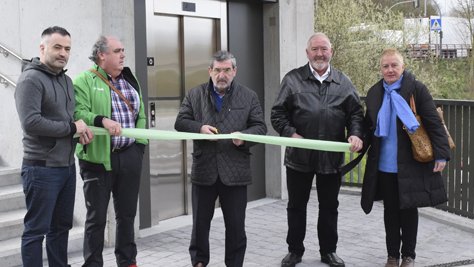 Lezoko lehenengo igogailuaren obrak amaituta