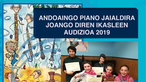 Piano ikasleen audizioa