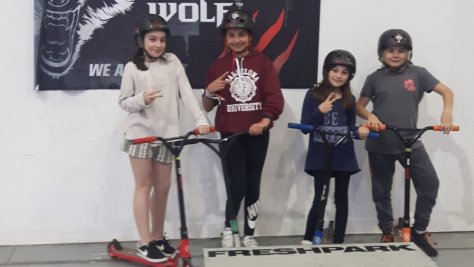 Igande honetan skate-scooter tailerra lezoarrentzako