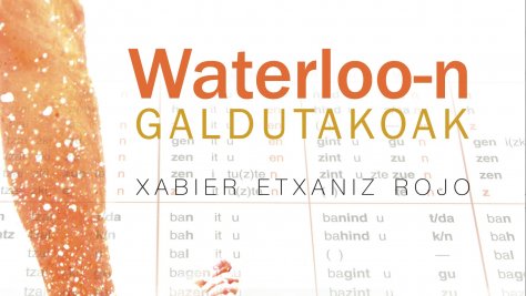 30 de septiembe, último día para recoger el libro “Waterloo-n galdutakoak”