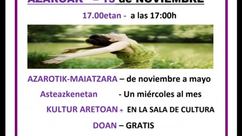 Iniciativas de empoderamiento en Lezo, al hilo de la campaña del 25 de noviembre