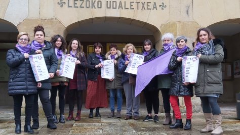 Emakumeen Nazioarteko Eguna aldarrikatzeko ekimen ugari Lezon