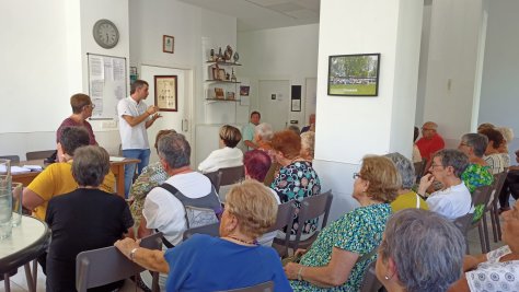 Reunión productiva entre Aiton Borda y el ayuntamiento  