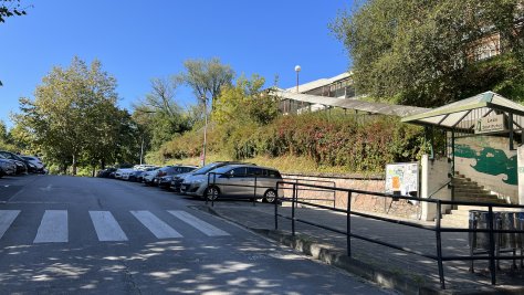 Se van a realizar labores de desbroce y la tala de varios árboles en el entorno del Instituto de Lezo los días 13 y 14 de octubre  