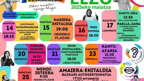 EUSKARALDIAN EKINTZA UGARI IZANGO DIRA LEZON