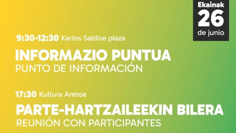 REUNIÓN DE VALORACIÓN Y PUNTO DE INFORMACIÓN DEL COMPOSTAJE COMUNITARIO ESTE JUEVES
