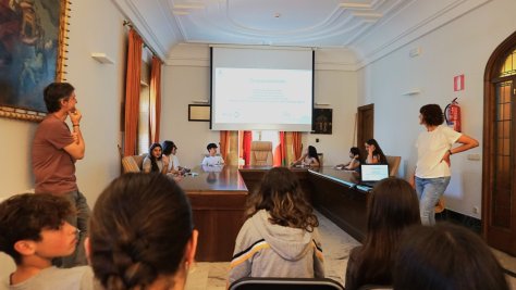 EL ALUMNADO DE LEZO INSTITUTUA HA PRESENTADO SU TRABAJO EN TORNO A LA EMERGENCIA CLIMÁTICA