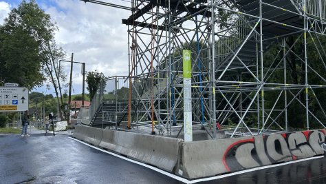 Las dos nuevas paradas de autobús de Gaintxurizketa ya están en marcha