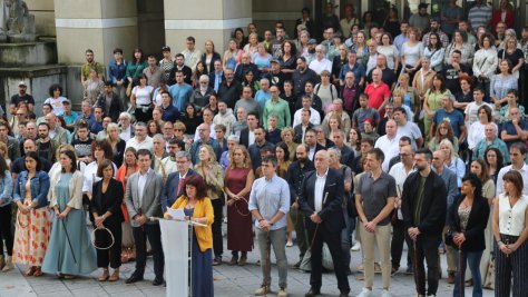 Euskararen eta euskal erakundeen autogobernuaren aldeko erantzunera batu da Lezoko Udala