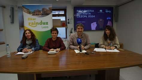 El Ayuntamiento de Lezo ha dado a conocer algunos datos sobre la violencia machista de 2024 en Lezo