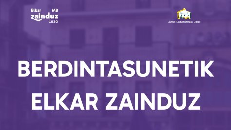 EMAKUMEEN NAZIOARTEKO EGUNAREN HARIRA, LEZOKO UDALAREN ADIERAZPEN INSTITUZIONALA