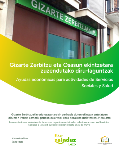 Gizarte zerbitzuetako diru-laguntzak
