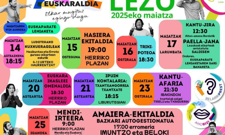 Euskaraldia egitaraua