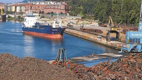 El puerto, identificado como zona de contaminación acústica. Imagen: El Diario Vasco