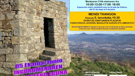 "Jaizkibel - Lezo historian zehar" ekitaldia antolatu dute