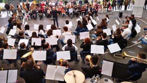 Musika Eskolako Bandak kontzertua eskainiko du Orion 