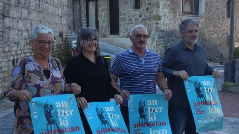 "ANTZERKI AMETSETAN LEZO". ANTZERKI AMATEURREKO KONPAINIEN 1. TOPAKETA