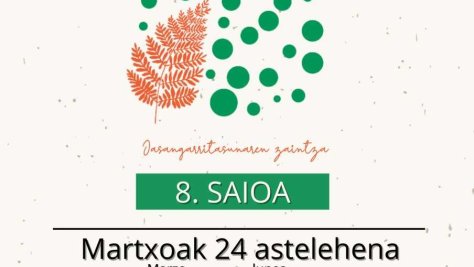Iratzerri martxoko saioa