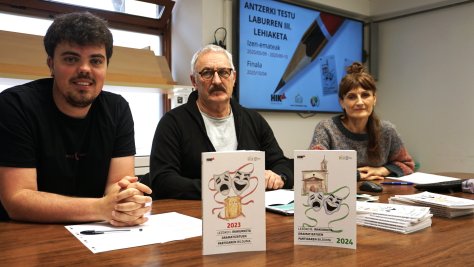 Antzerki testu laburren 3 aurkezpena