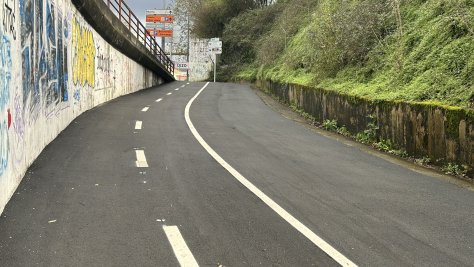 Amaitu dira Lezoko bidegorri-sarea hobetzeko lanak