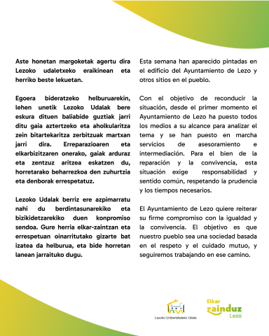 Udal adierazpena