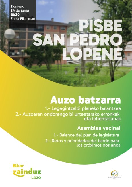 AUZO-BATZARRA pisbe