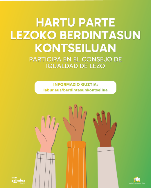Berdintasun Kontseiluan parte hartzea